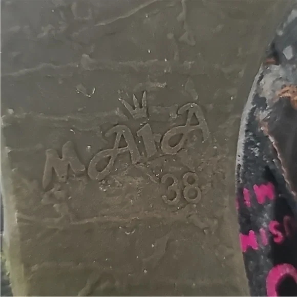 Women's Ankle Boots Maia European Punk Leather, Steam Punk, black UNIQUE size 8 - Picture 7 of 15